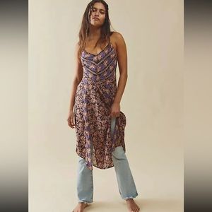 NWOT Free People Surf City Maxi Tunic Top small